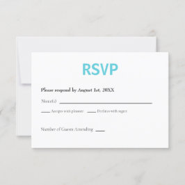 Yosemite National Park RSVP Card Retro Karte