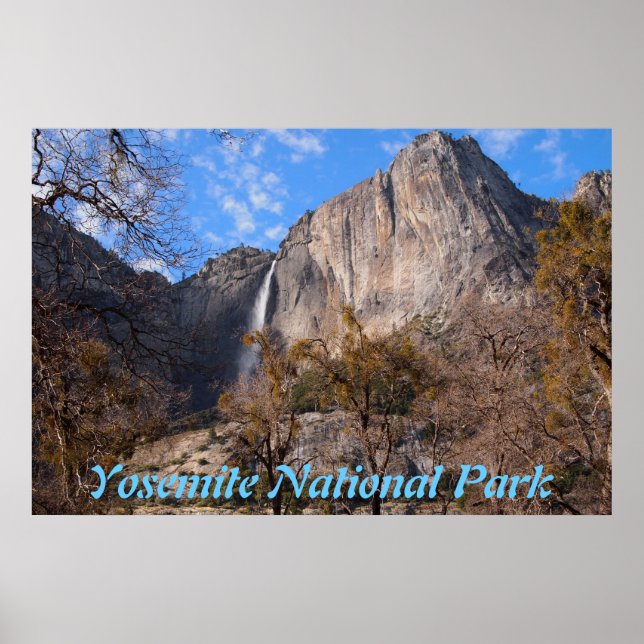 Yosemite National Park Scenery Poster (Vorne)