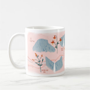Yosemite National Park Tasse in Pink