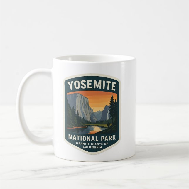 Yosemite National Park Trage Mug Kaffeetasse (Links)