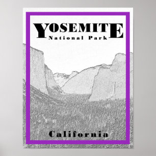 Yosemite Nationalpark - 11 x 14 Poster