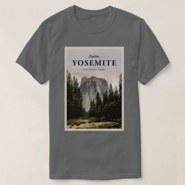 Yosemite-Nationalpark 81 T-Shirt (Design vorne)