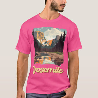 Yosemite Nationalpark Adventure Park Wandern T-Shirt