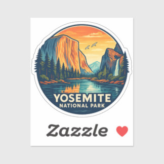 Yosemite-Nationalpark-Aufkleber Aufkleber