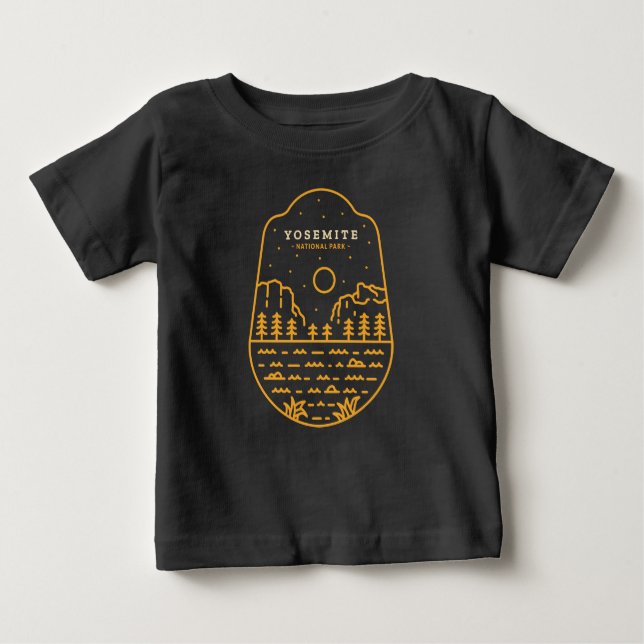 Yosemite-Nationalpark Baby T-shirt (Vorderseite)