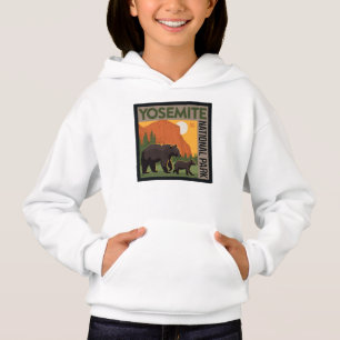 Yosemite-Nationalpark Bärenfamilie Hoodie