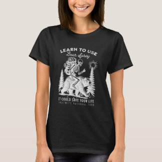 Yosemite Nationalpark Bärenspray Lustiger Wanderca T-Shirt