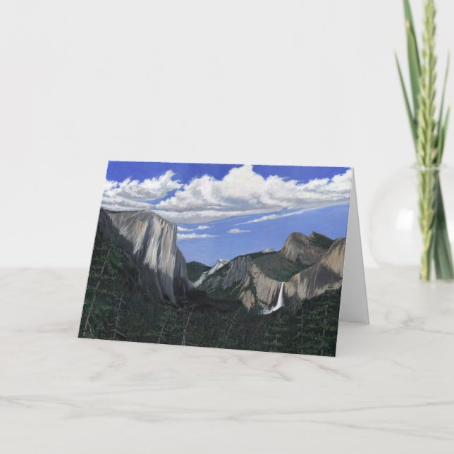 Yosemite Nationalpark Blank Grußkarte Karte (Vorderseite)