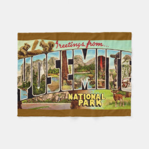 Yosemite Nationalpark Blanket Fleecedecke