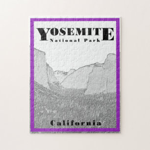 Yosemite Nationalpark California - 11x14 - 252 pc Puzzle