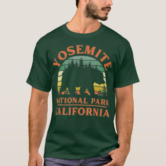 Yosemite Nationalpark California Bär Natur Hiki T-Shirt