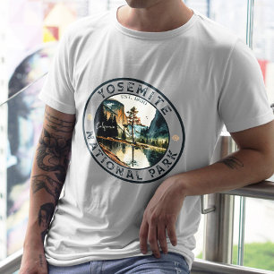 Yosemite Nationalpark California Bergsteigen T-Shirt