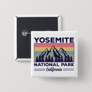 Yosemite Nationalpark California Button