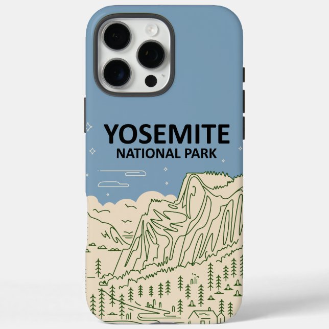 Yosemite Nationalpark California Case-Mate iPhone Hülle (Rückseite)