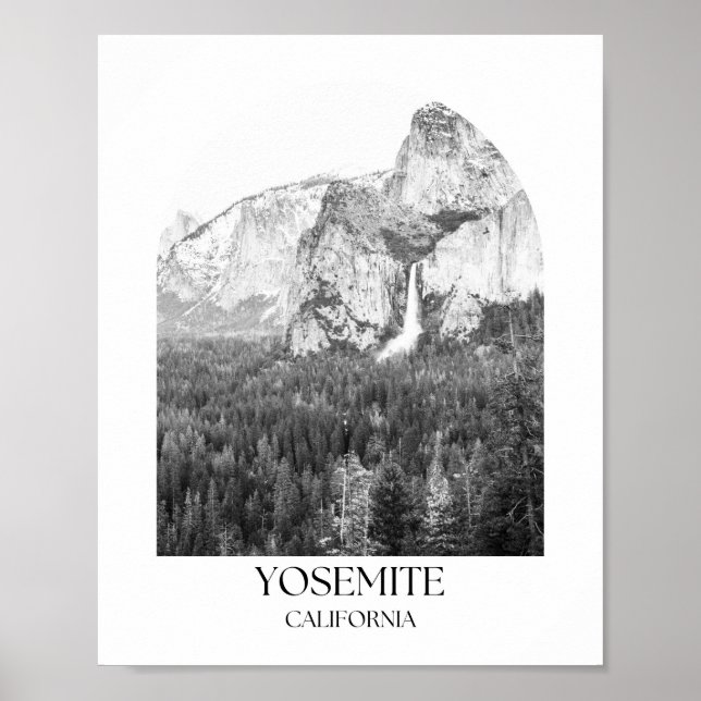 Yosemite Nationalpark California Foto Printmedien Poster (Vorne)