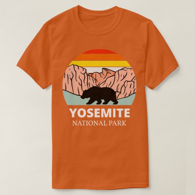 Yosemite Nationalpark California II T-Shirt (Design vorne)