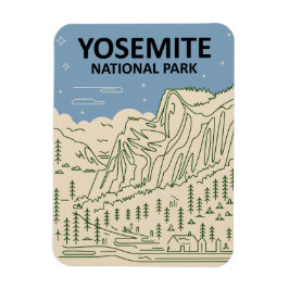 Yosemite Nationalpark California Magnet