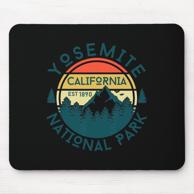 Yosemite Nationalpark California Mousepad (Vorne)