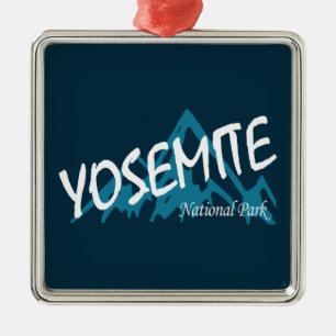Yosemite Nationalpark California Ornament Aus Metall