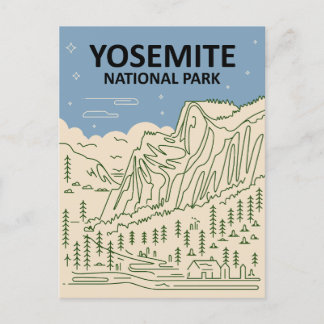 Yosemite Nationalpark California Postkarte