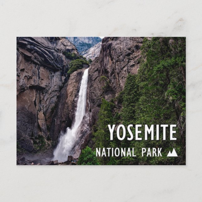 Yosemite Nationalpark California Postkarte (Vorderseite)