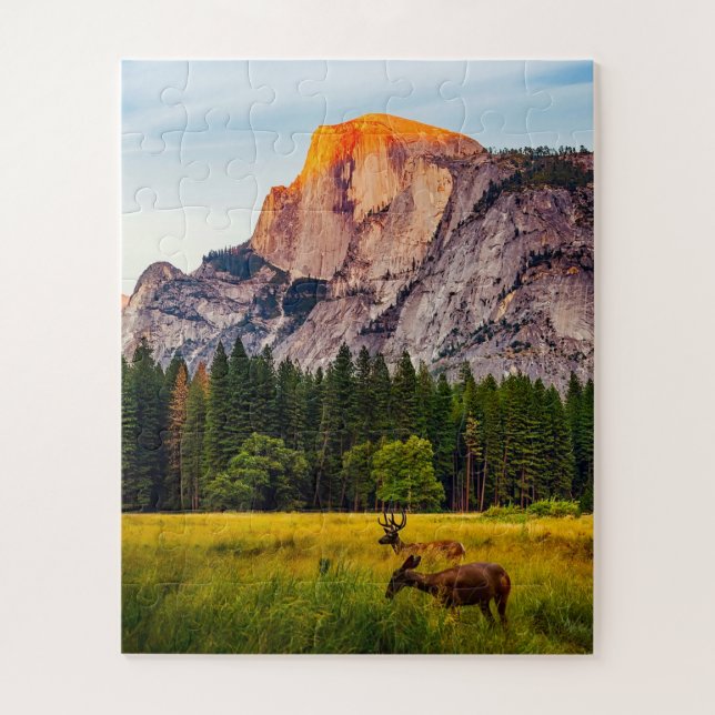 Yosemite Nationalpark California Puzzle (Vertikal)
