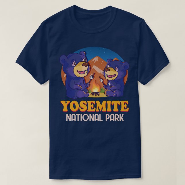 Yosemite Nationalpark California T-Shirt (Design vorne)