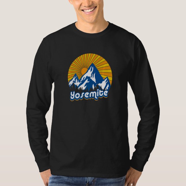 Yosemite Nationalpark California T-Shirt (Vorderseite)