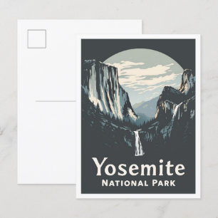 Yosemite Nationalpark California USA Reisen Postkarte