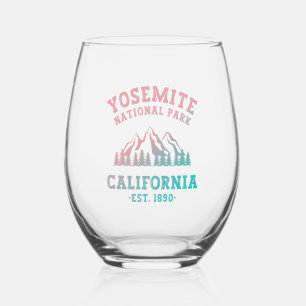 Yosemite Nationalpark California Weinglas Ohne Stiel