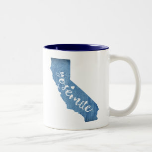 Yosemite Nationalpark California Zweifarbige Tasse