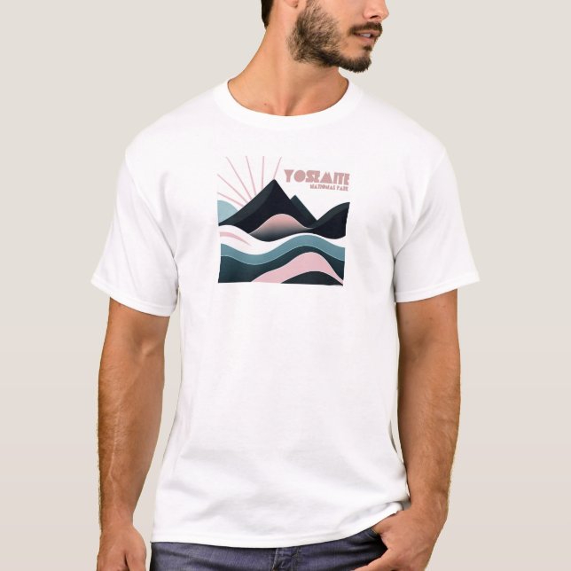 Yosemite Nationalpark Colored Hills T-Shirt (Vorderseite)