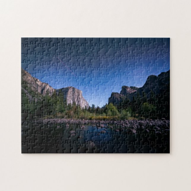 Yosemite Nationalpark der Milchstraße-| Puzzle (Horizontal)