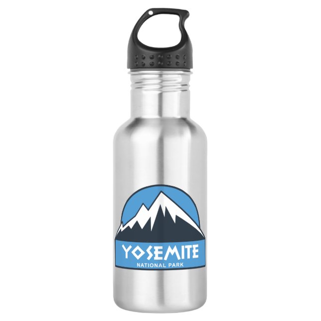 Yosemite-Nationalpark Edelstahlflasche (Vorderseite)