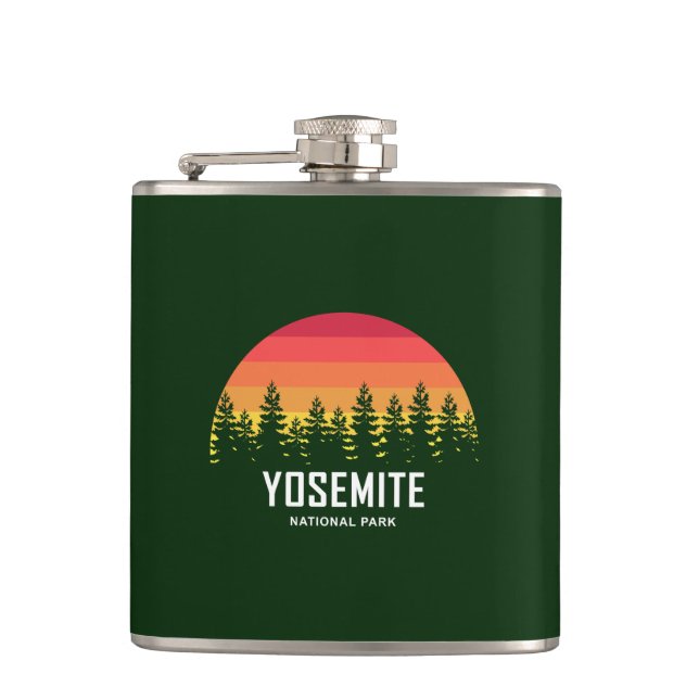 Yosemite-Nationalpark Flachmann (Vorderseite)