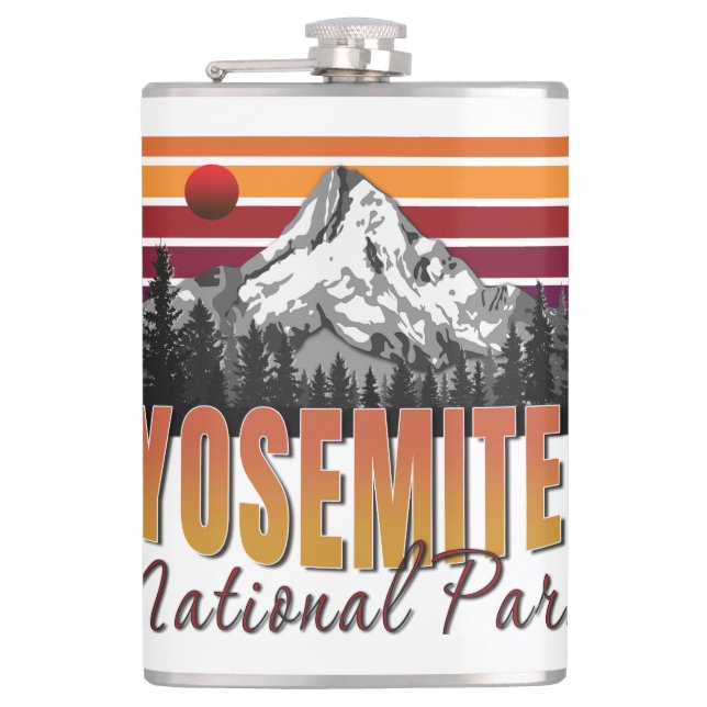 Yosemite-Nationalpark Flachmann (Vorderseite)