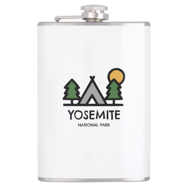 Yosemite-Nationalpark Flachmann (Vorderseite)