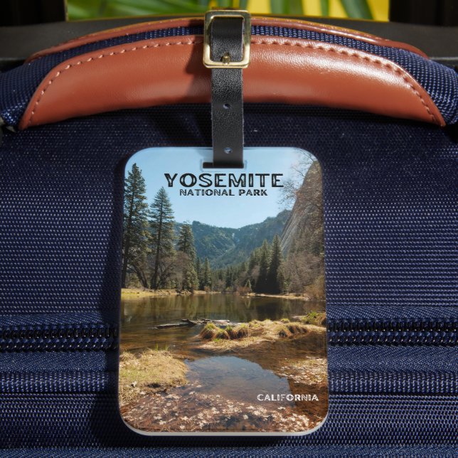 Yosemite-Nationalpark Gepäckanhänger (Vorderseite Insitu 2)