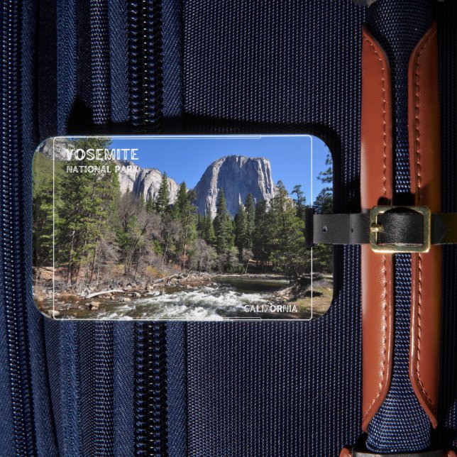 Yosemite-Nationalpark Gepäckanhänger (Vorderseite Insitu 4)