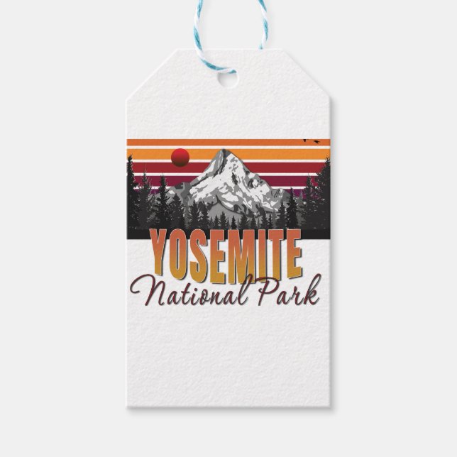 Yosemite-Nationalpark Geschenkanhänger (Vorderseite)