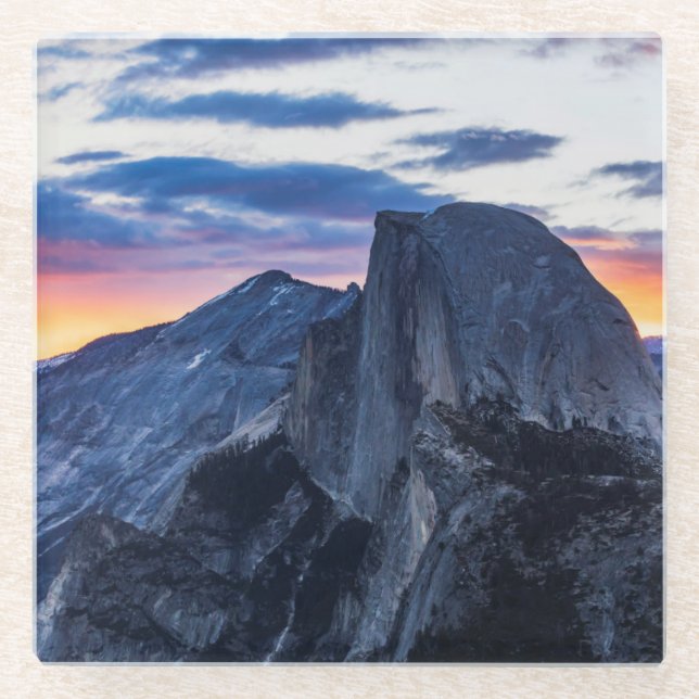 Yosemite Nationalpark Glasuntersetzer (Vorderseite)