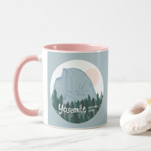 Yosemite-Nationalpark Halbkugel Blau Tasse