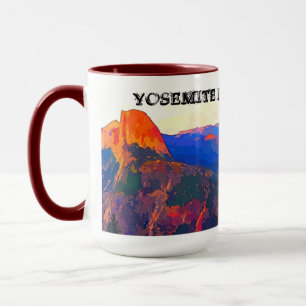 Yosemite Nationalpark - Half Dome & Fall Mug 24$. Tasse