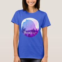 Yosemite Nationalpark Half Dome Lila Blue