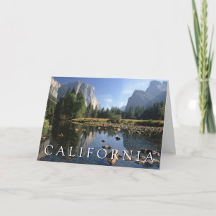 Yosemite-Nationalpark Happy Birthday Karte