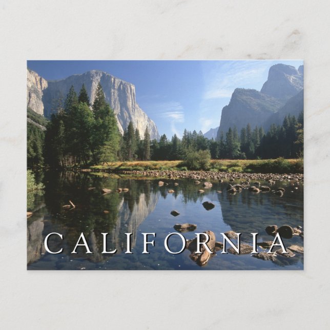 Yosemite-Nationalpark | Happy Birthday Postkarte (Vorderseite)