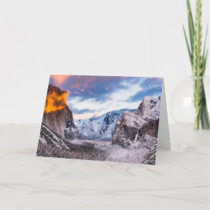 Yosemite-Nationalpark, Kalifornien Karte