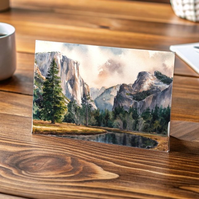 Yosemite Nationalpark, Kalifornien Malerei Postkarte (Von Creator hochgeladen)
