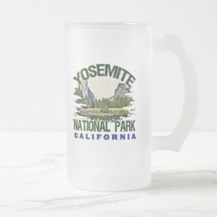 Yosemite Nationalpark, Kalifornien Mattglas Bierglas