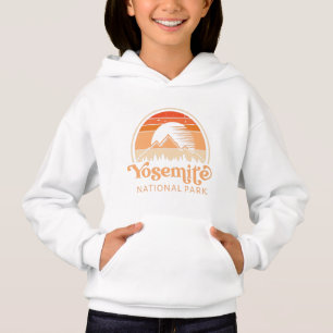Yosemite Nationalpark Kalifornien Retro Vintage Hoodie